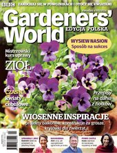 widok pierwszej strony Gardeners` World Edycja Polska